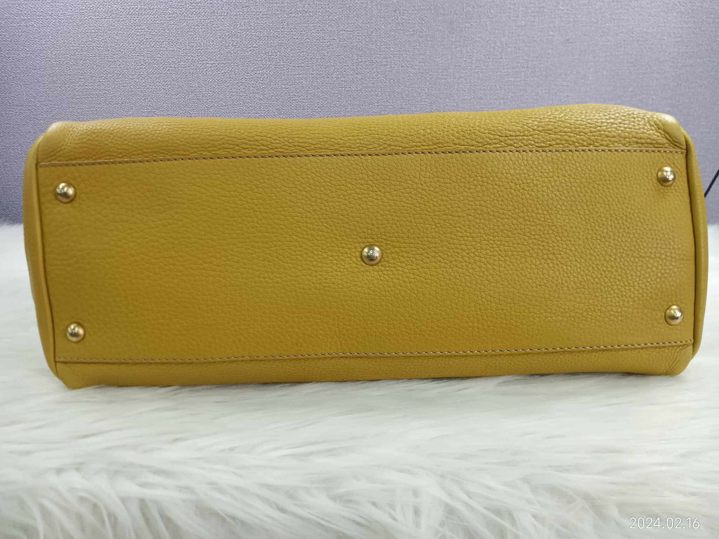 FENDI Selleria Leather Large Peekaboo