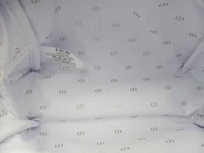 DIOR CD Velvet White Pouch