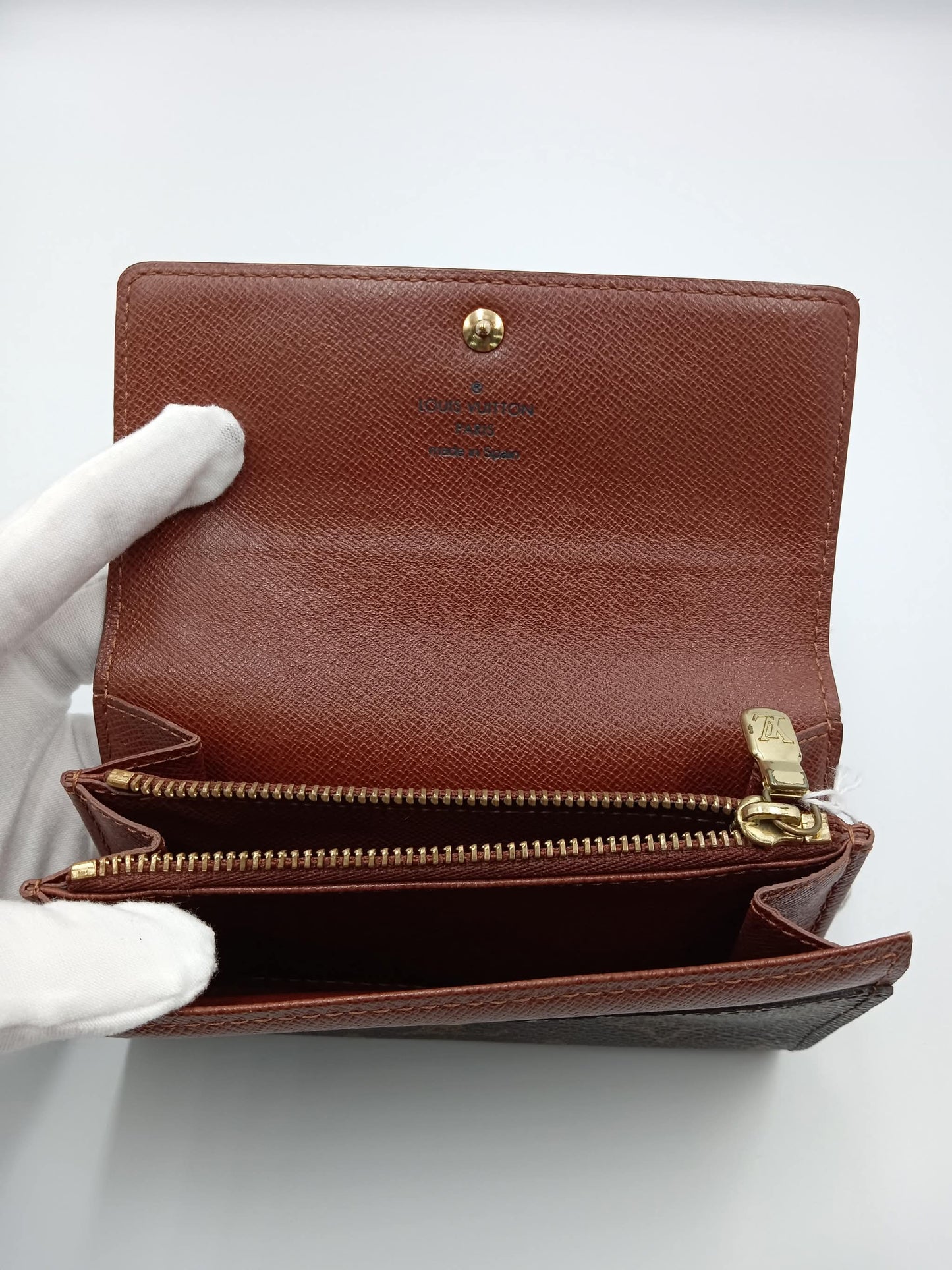 LOUIS VUITTON Monogram Porte Monnaie Wallet
