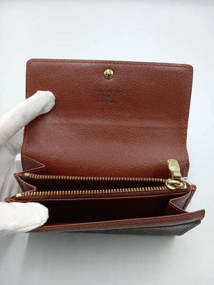 LOUIS VUITTON Monogram Porte Monnaie Wallet