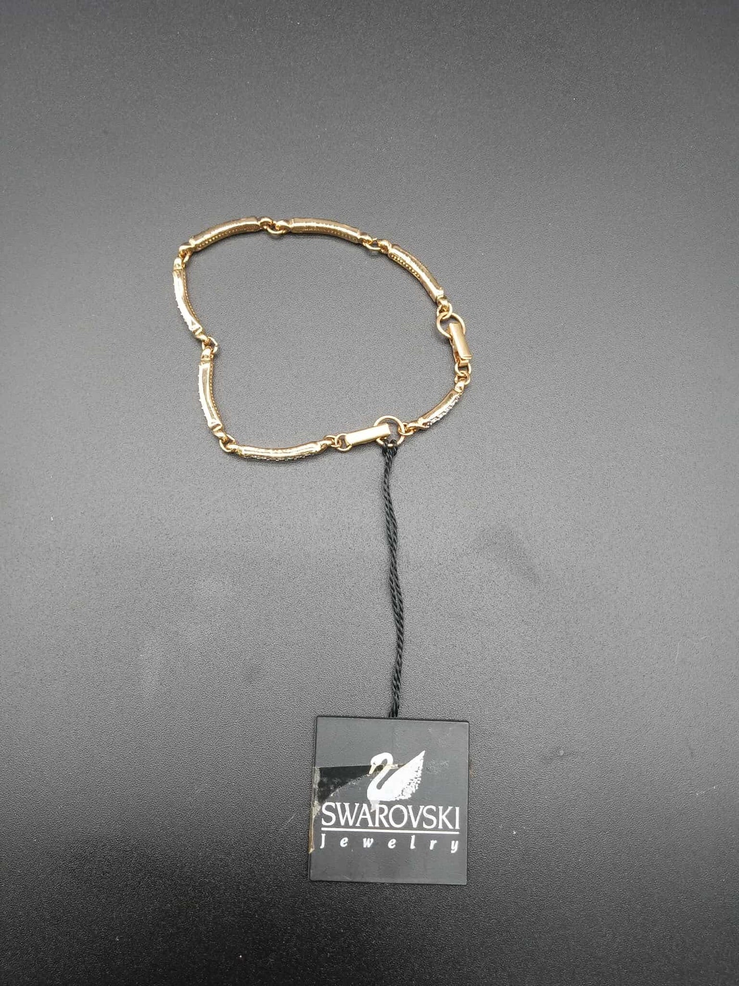 SWAROVSKI Crystal Gold Tone Bracelet