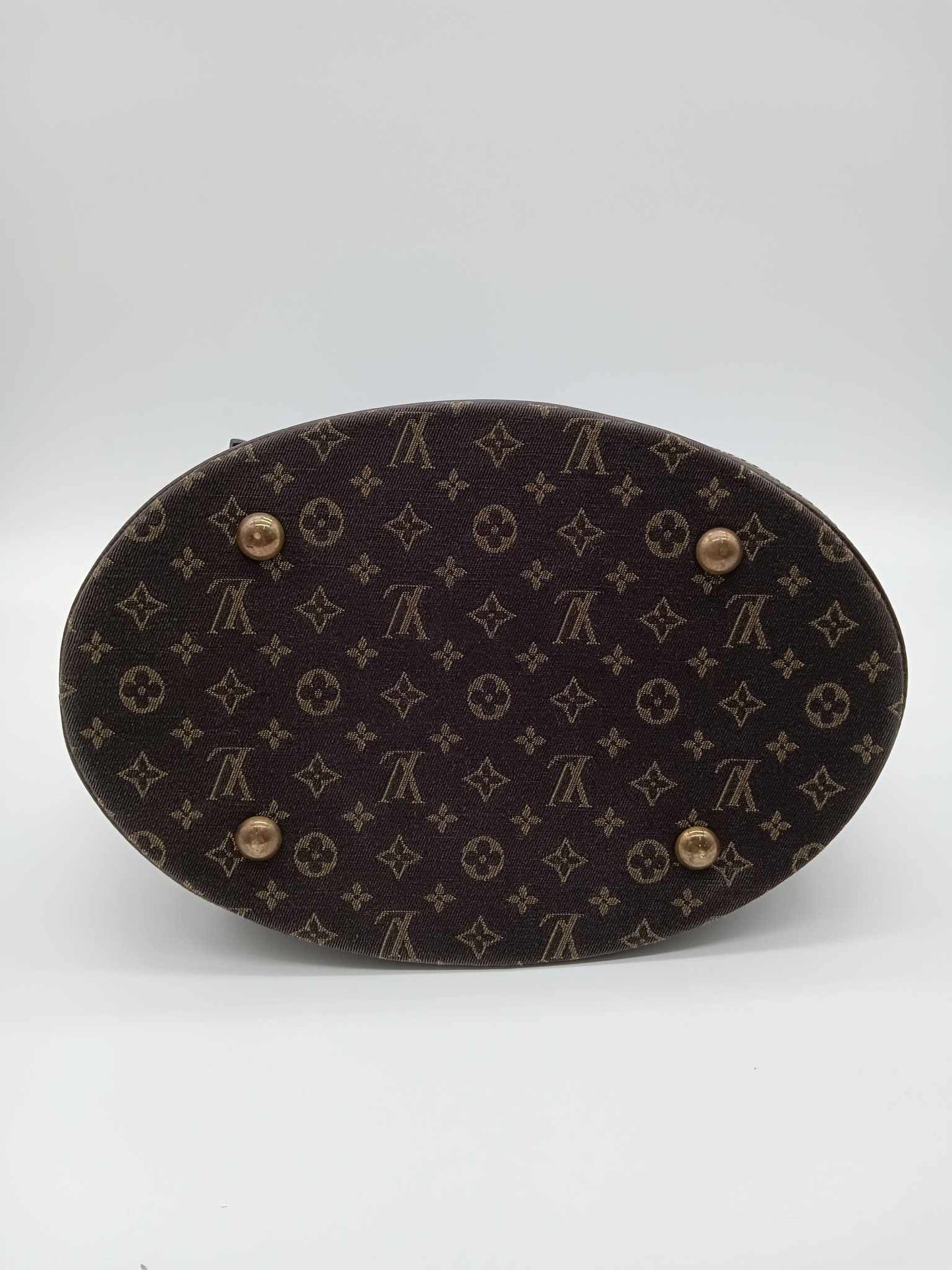 LOUIS VUITTON Monogram Petit Mini Lin Bucket