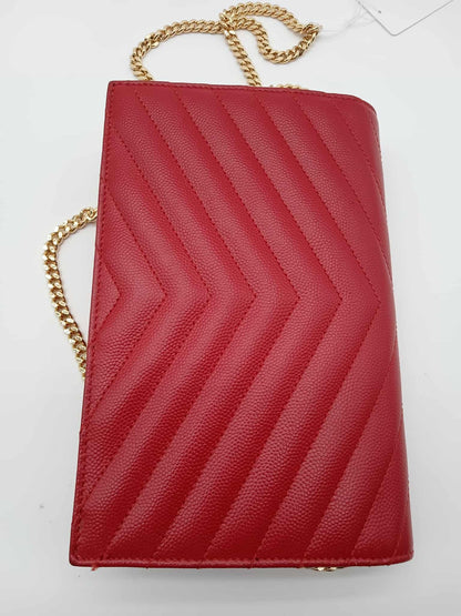 YSL Grained Calfskin WOC