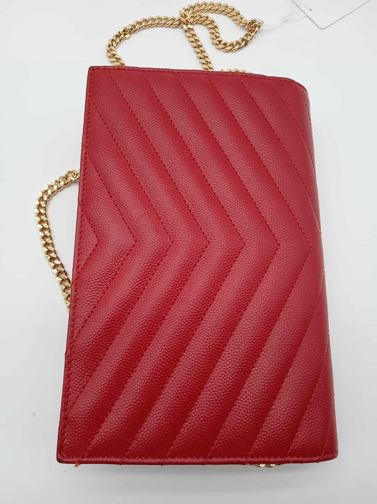 YSL Grained Calfskin WOC