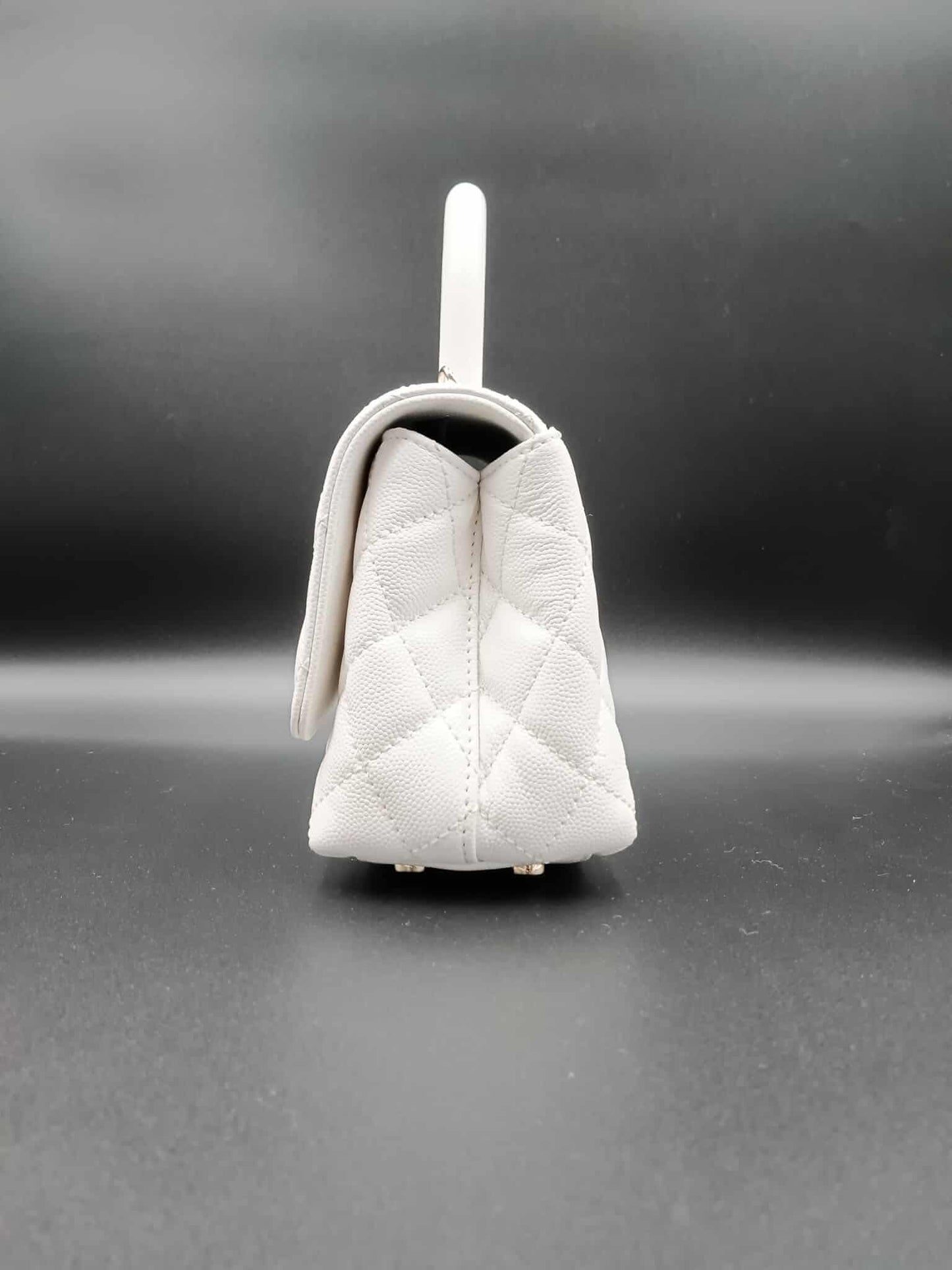 CHANEL Caviar Mini Coco Top Handle