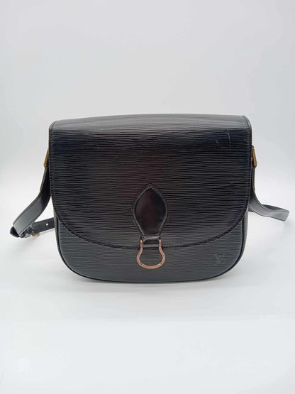 LOUIS VUITTON Epi Saint-Cloud Noir