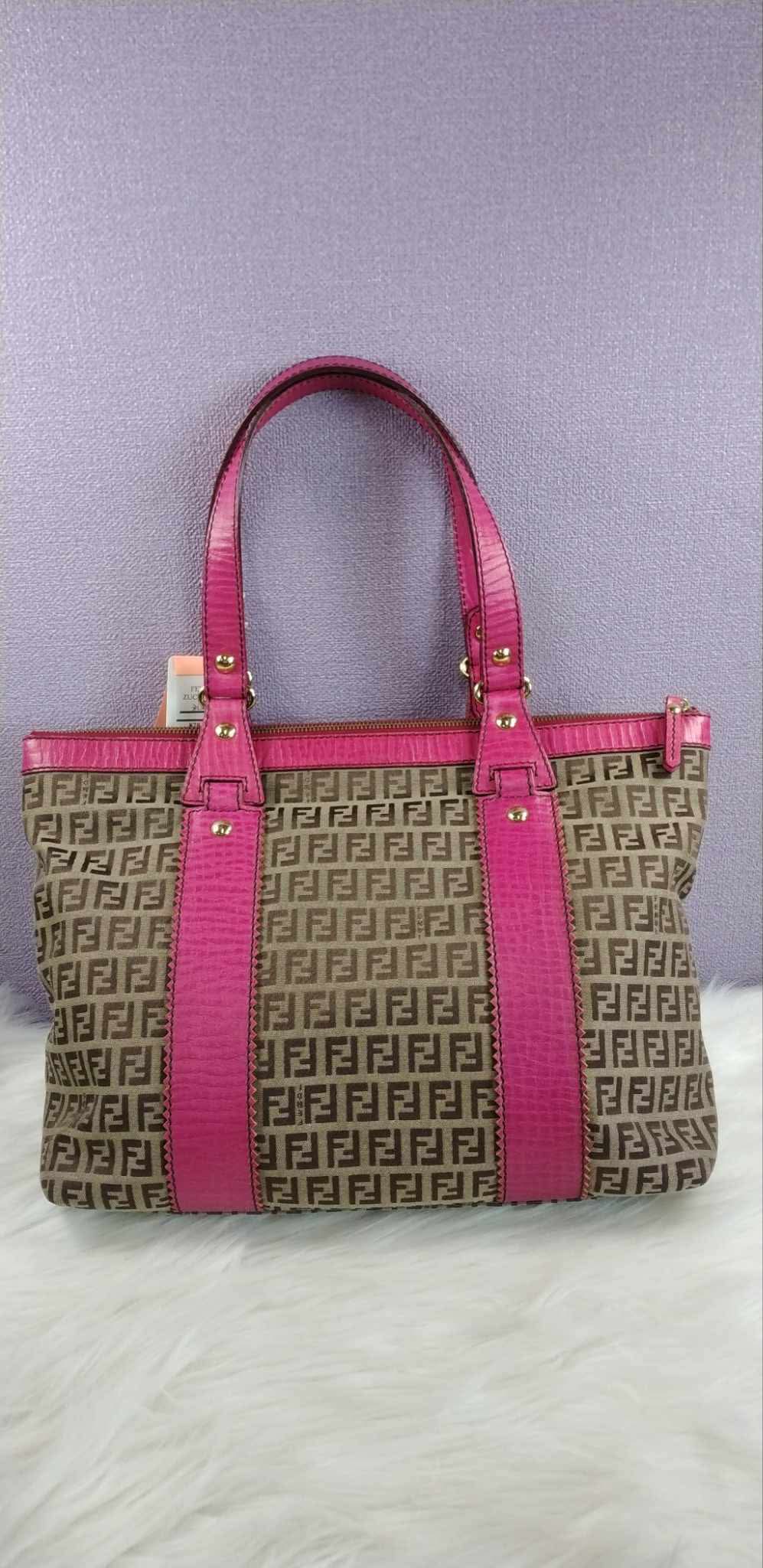 FENDI Zucchino Canvas Tote bag