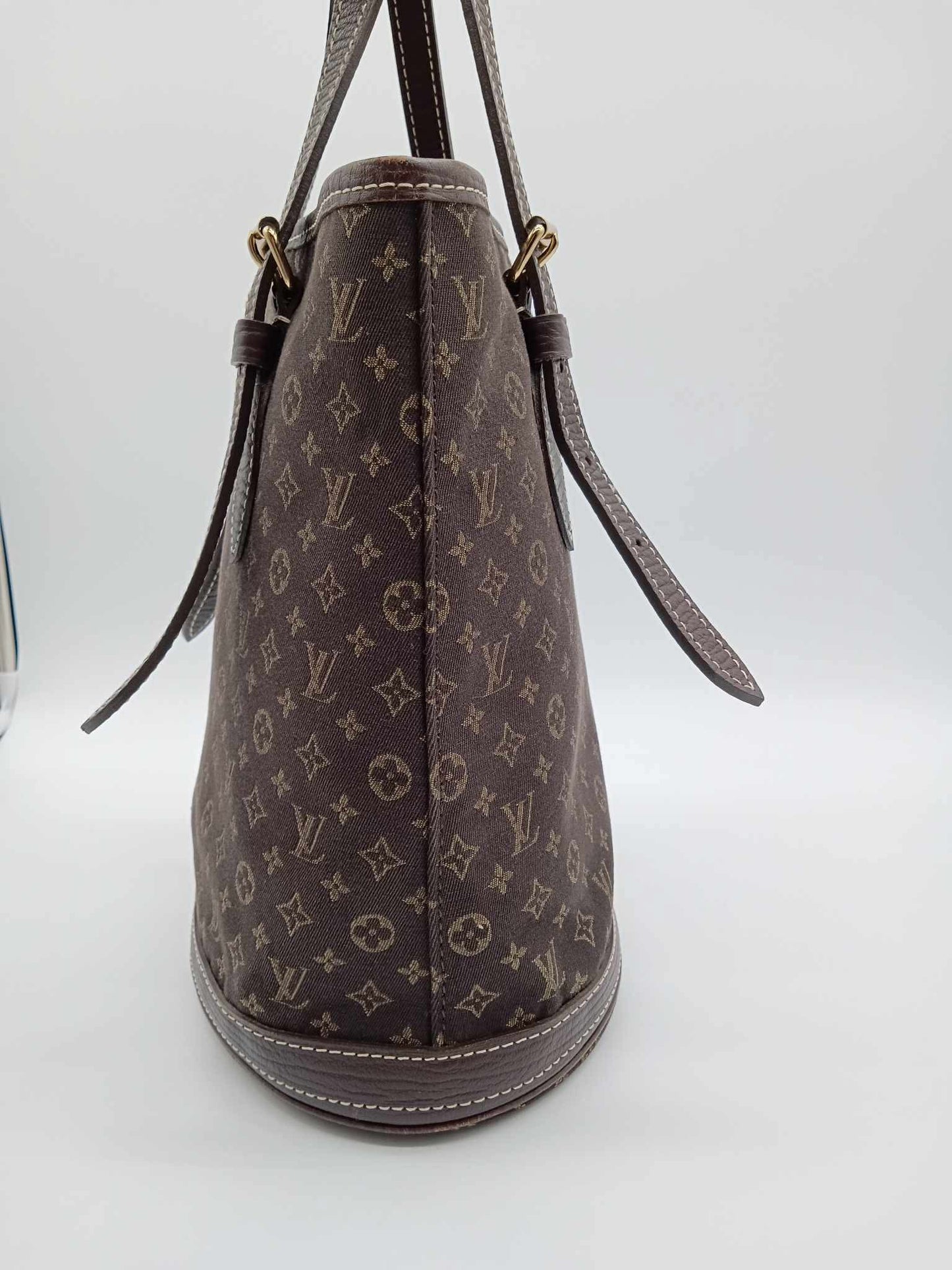 LOUIS VUITTON Monogram Petit Mini Lin Bucket