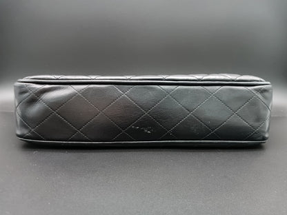 CHANEL Vintage Black Shoulder Tote