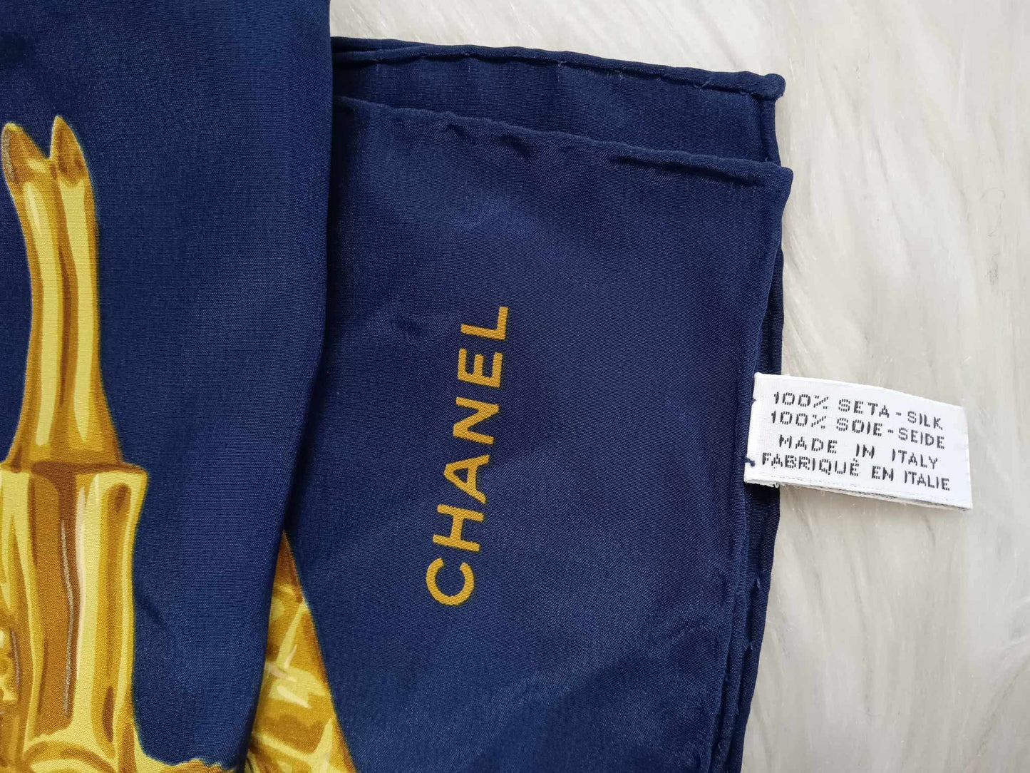 CHANEL Silk Scarf