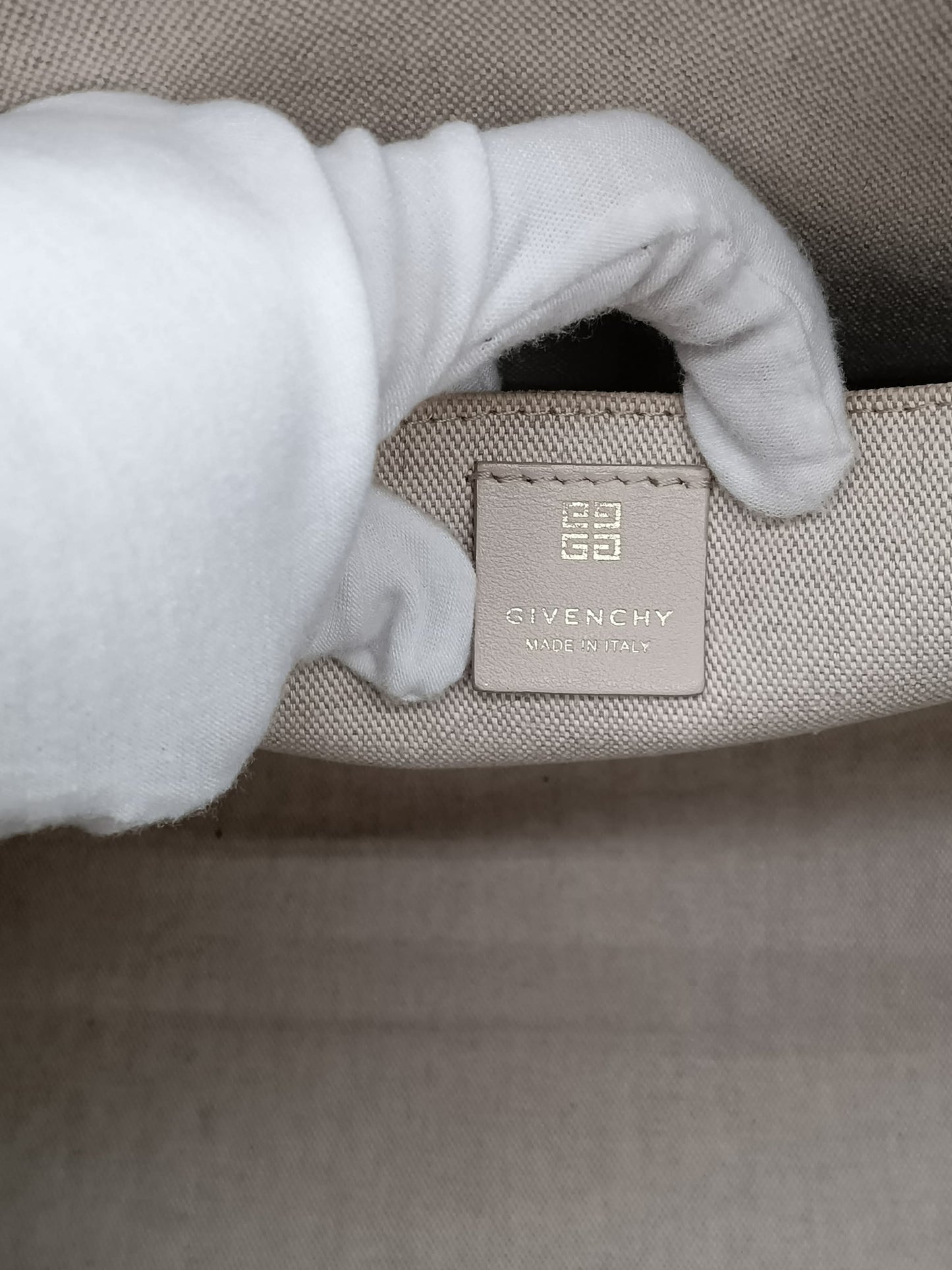 GIVENCHY Canvas Jacquard 4G Chain Tote
