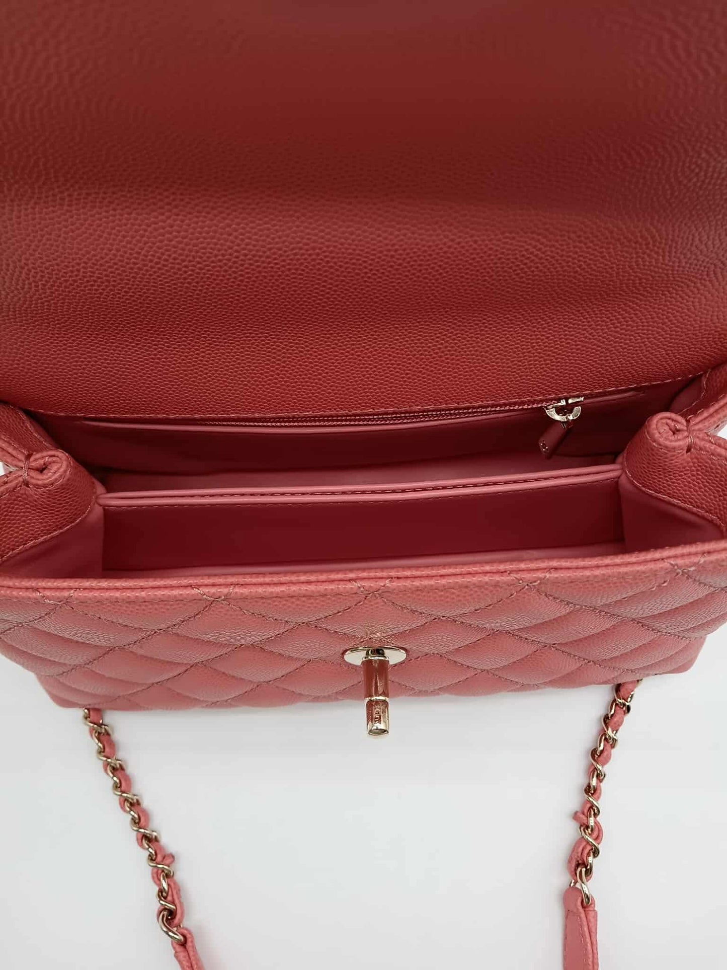 CHANEL Caviar Coco Top Handle