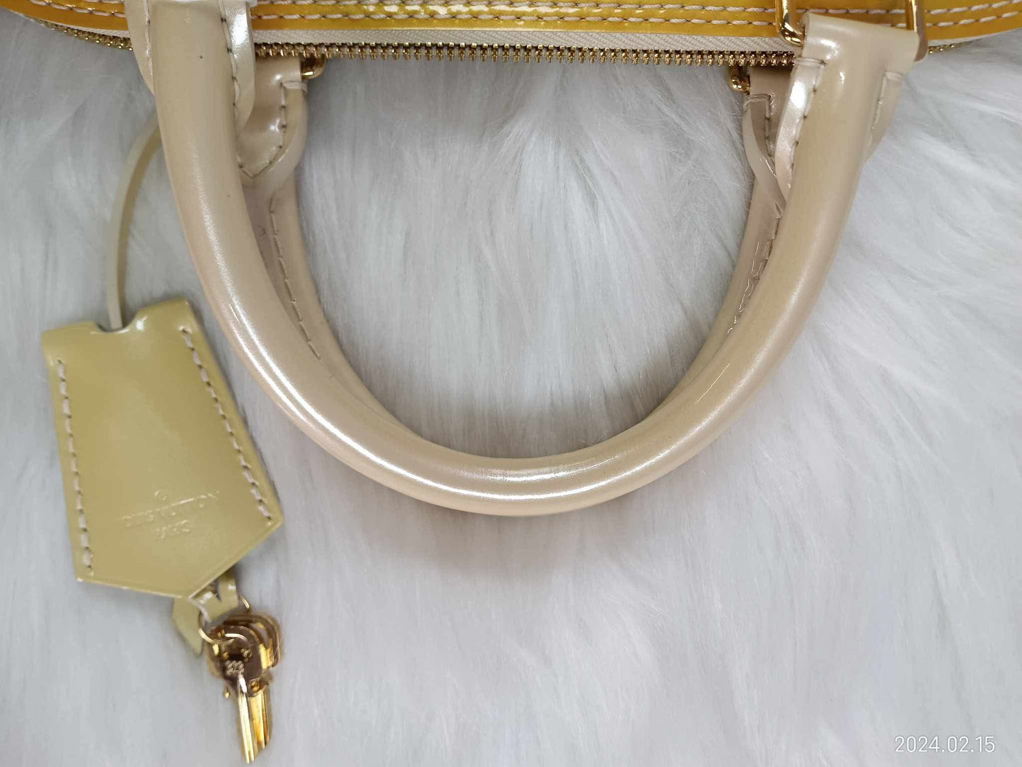 LOUIS VUITTON Vernis Alma PM