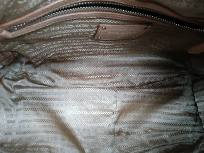 PRADA Vitello Daino Ring Hobo Bag