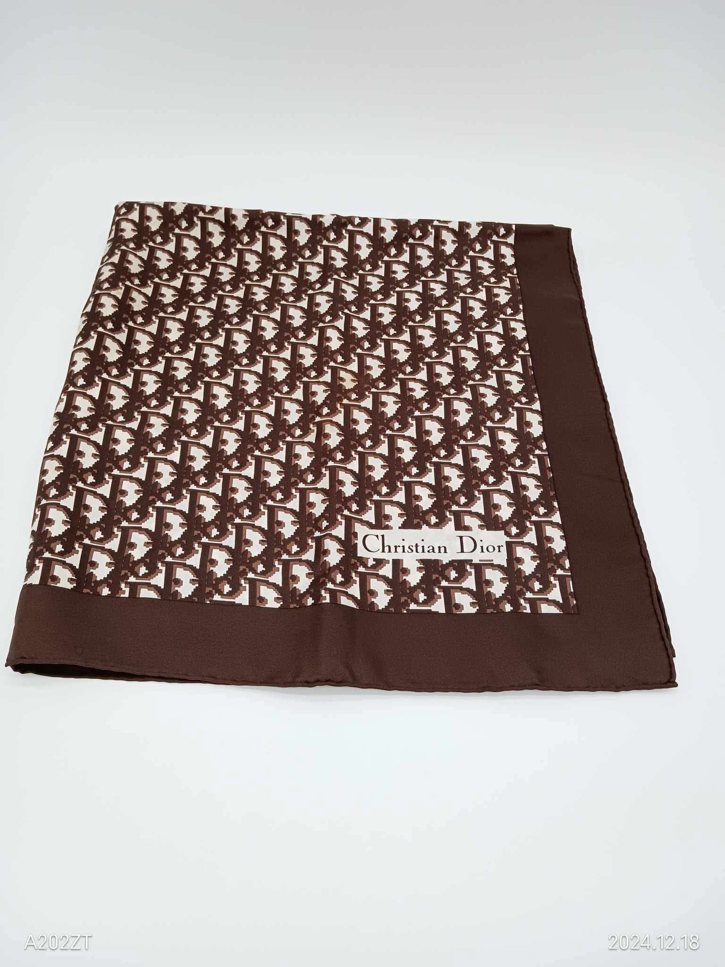 DIOR Trotter Oblique Silk Scarf