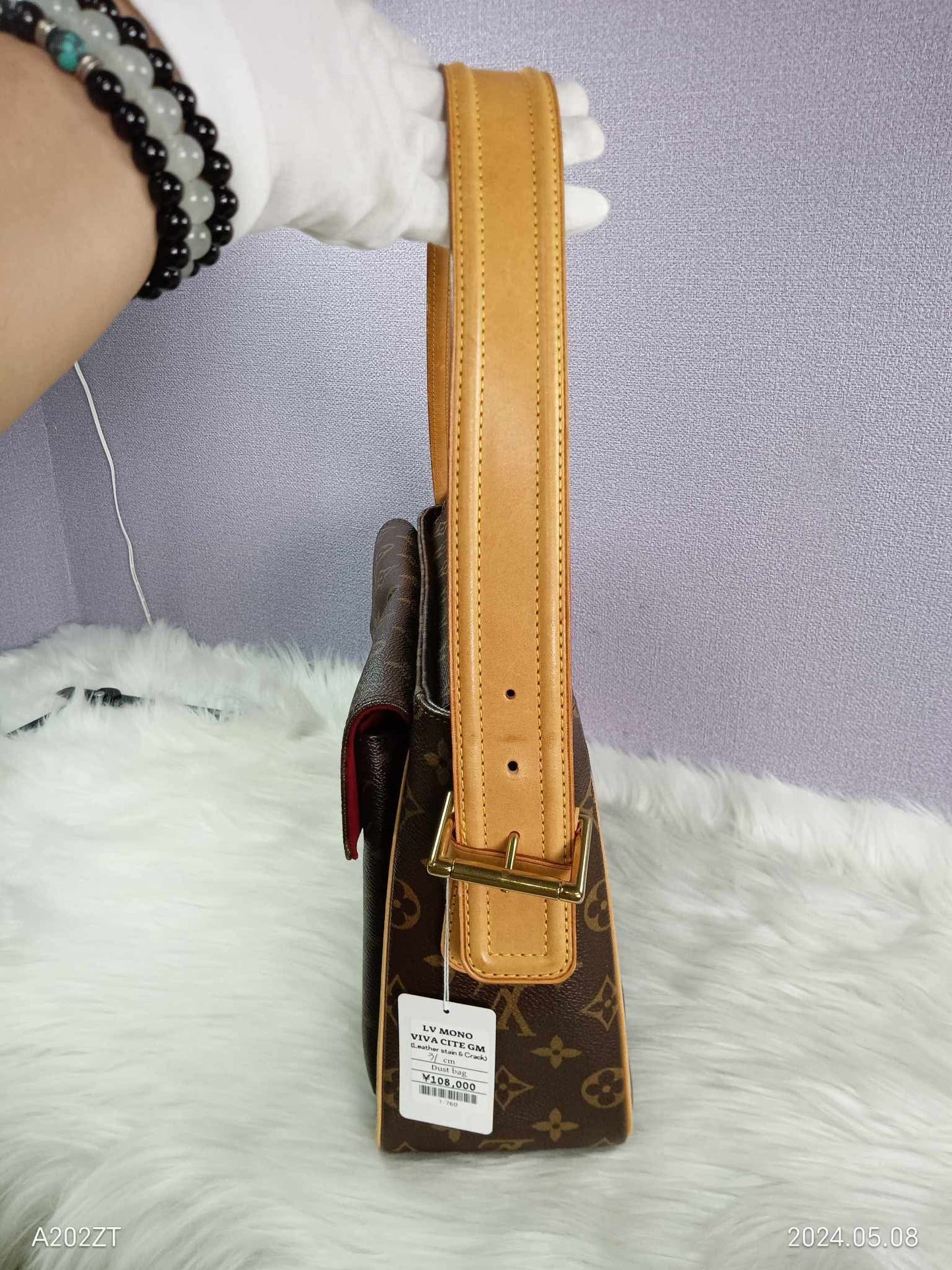 LOUIS VUITTON Monogram Viva Cite GM