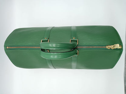 LOUIS VUITTON Epi Keepall 45 Borneo Green