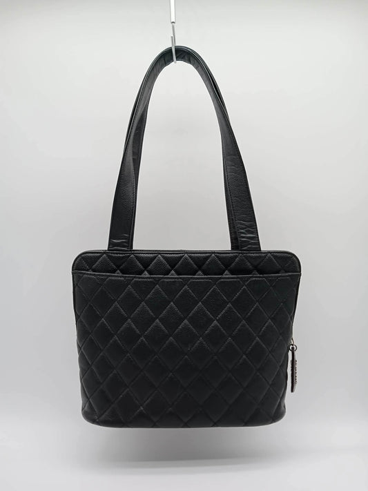 CHANEL Caviar Vintage Coco Tote