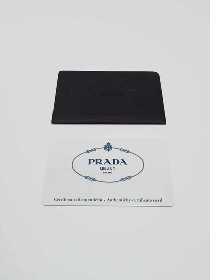 PRADA Vitello Daino Ring Hobo Bag