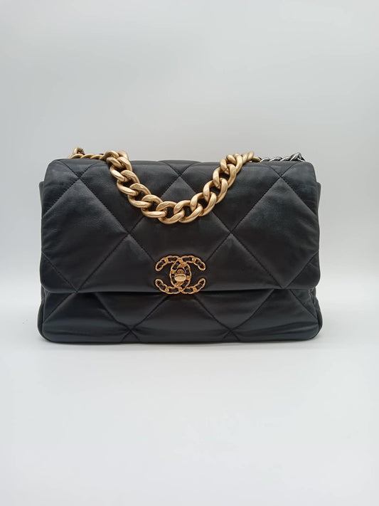 CHANEL Lambskin Large Chanel19