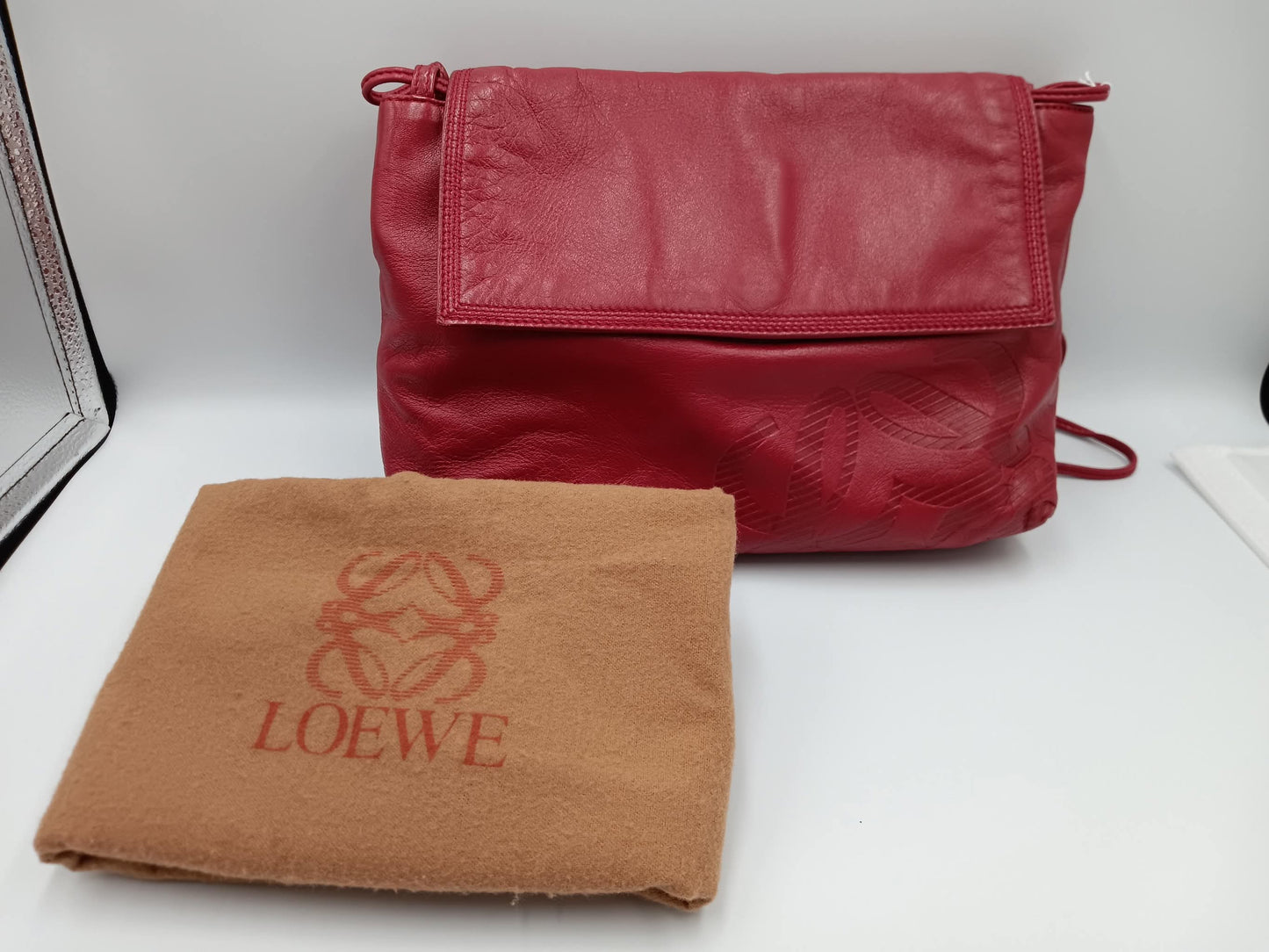 LOEWE Anagram Nappa Shoulder Bag