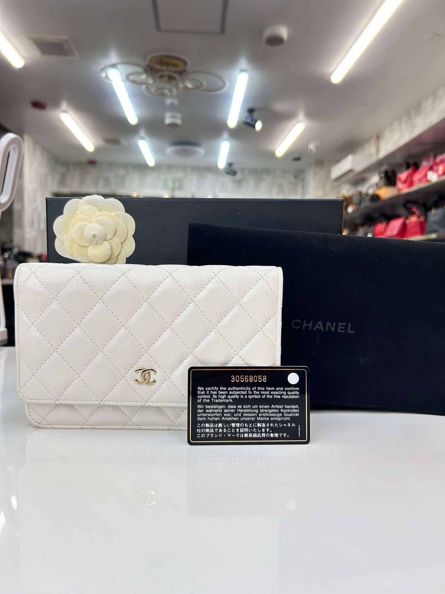 CHANEL Caviar Quilted Classic WOC