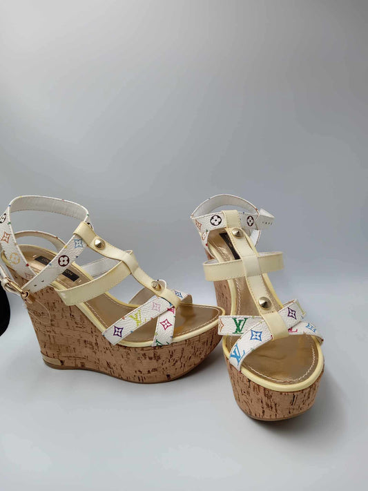 LOUIS VUITTON Multicolor Sandals