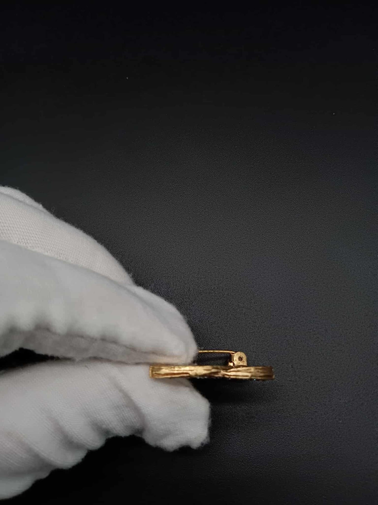 CHANEL Coco Mark Rhinestone Brooch