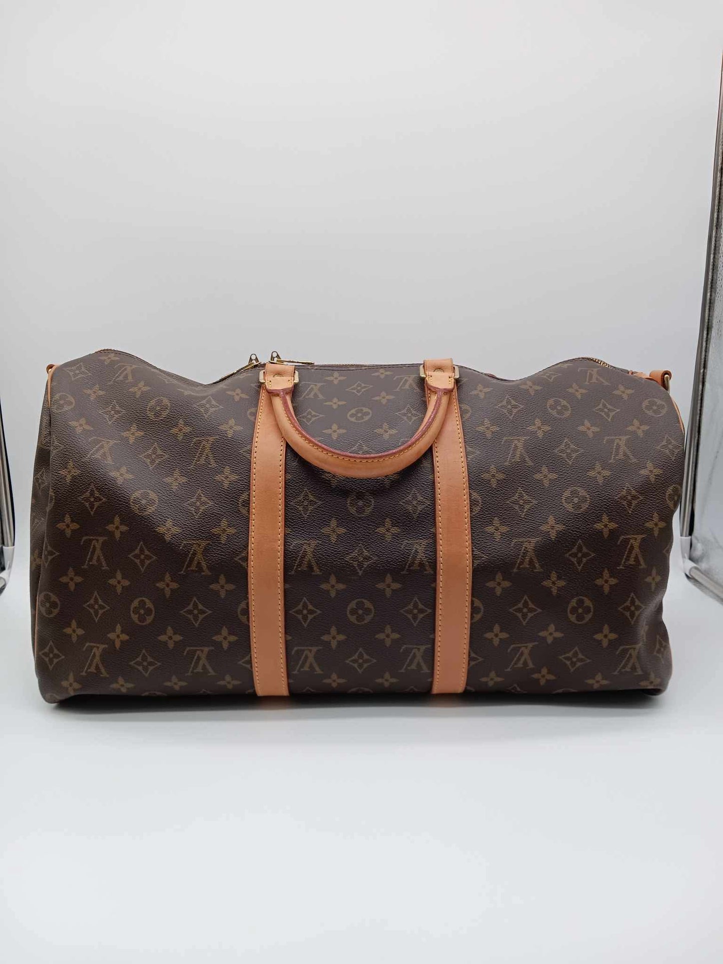 LOUIS VUITTON Monogram Keepall Bandouliere 50