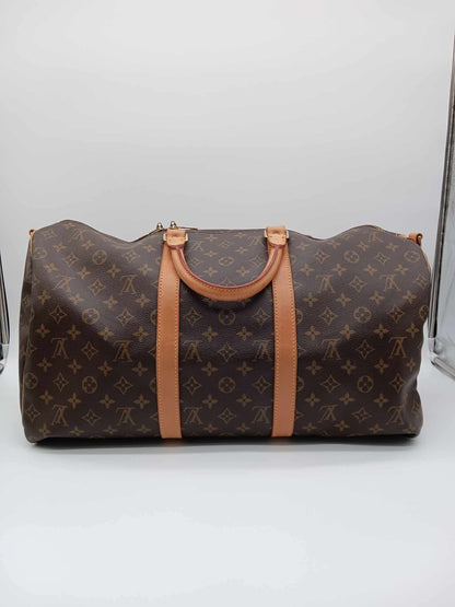LOUIS VUITTON Monogram Keepall Bandouliere 50