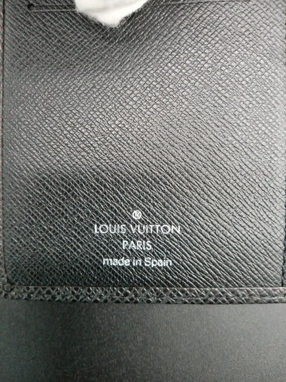 LOUIS VUITTON Taiga Leather Agenda