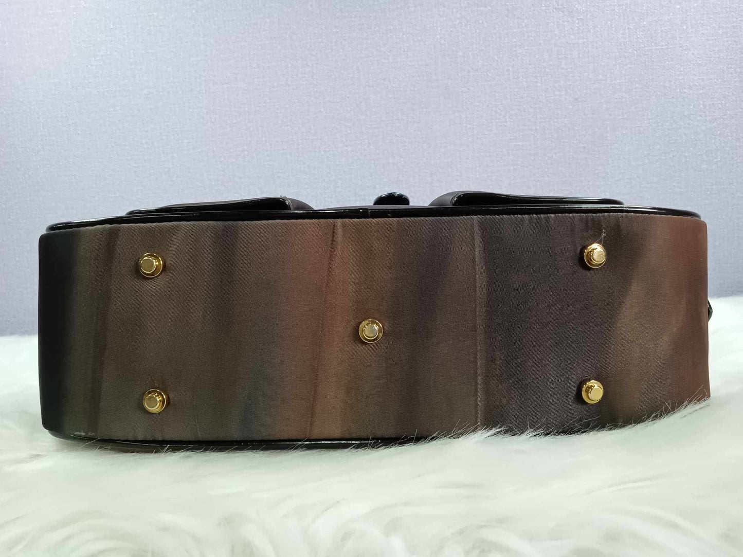 DIOR Double Saddle Bowler Bag