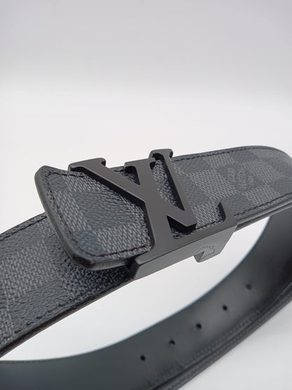 LOUIS VUITTON Damier Graphite Belt