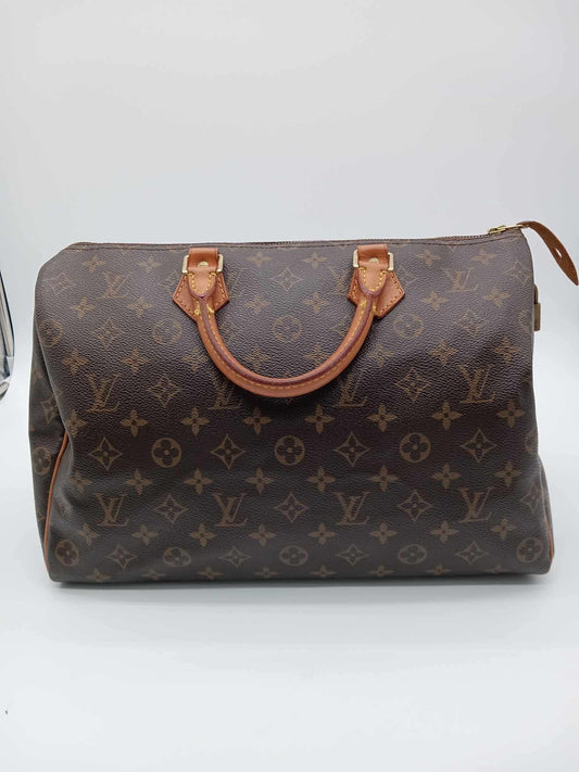 LOUIS VUITTON Monogram Speedy 35