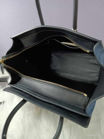 CELINE Micro Luggage Shopper Tote