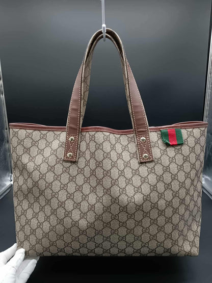 GUCCI Sherryline Canvas Tote