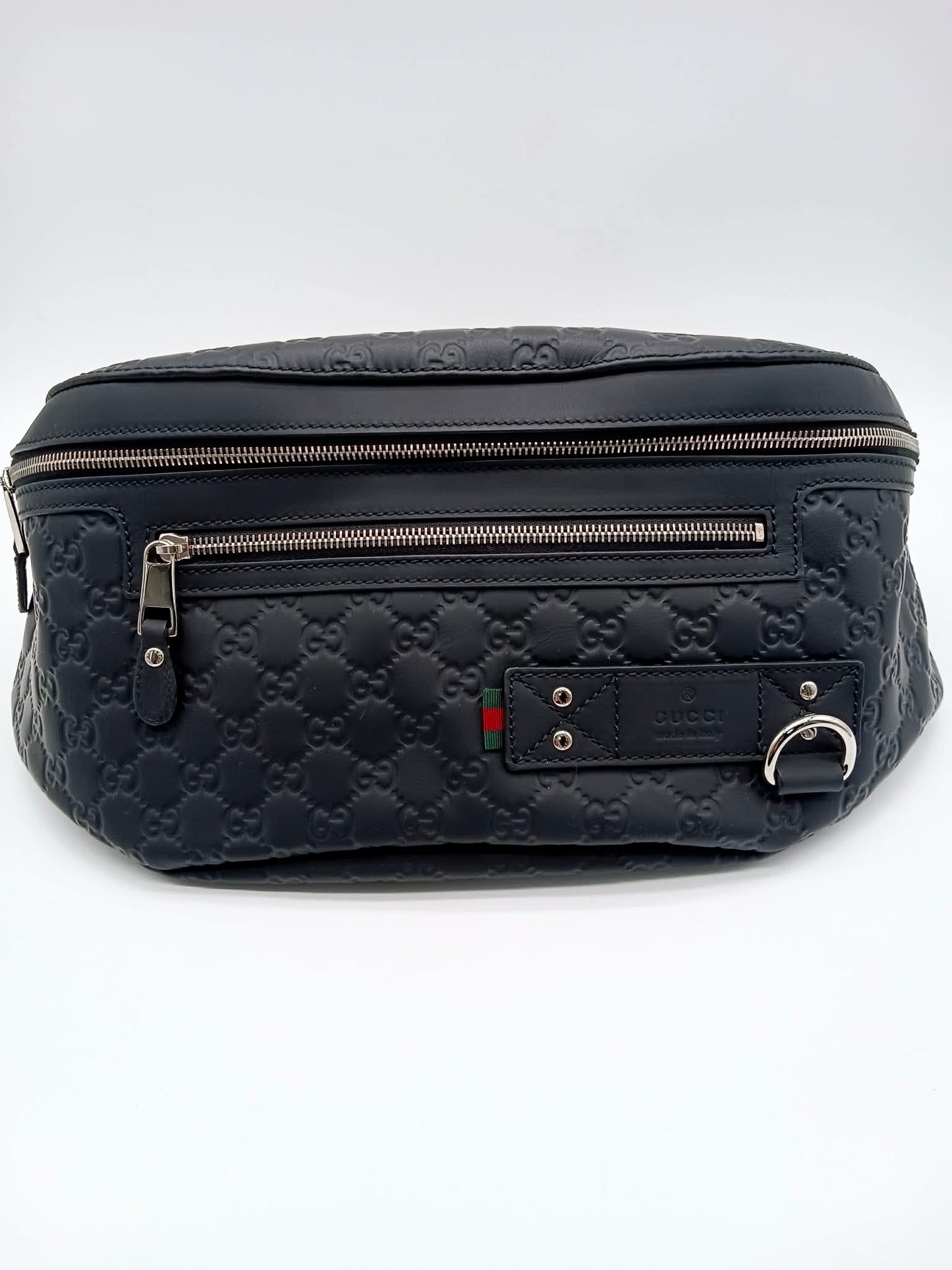 GUCCI Guccissima Web Belt Bag