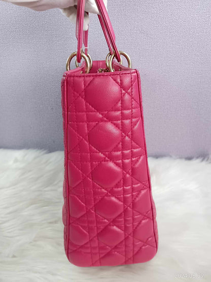 DIOR Lady Lambskin Cannage