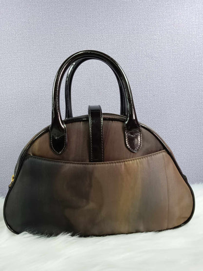 DIOR Double Saddle Bowler Bag