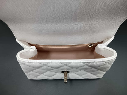 CHANEL Caviar Mini Coco Top Handle