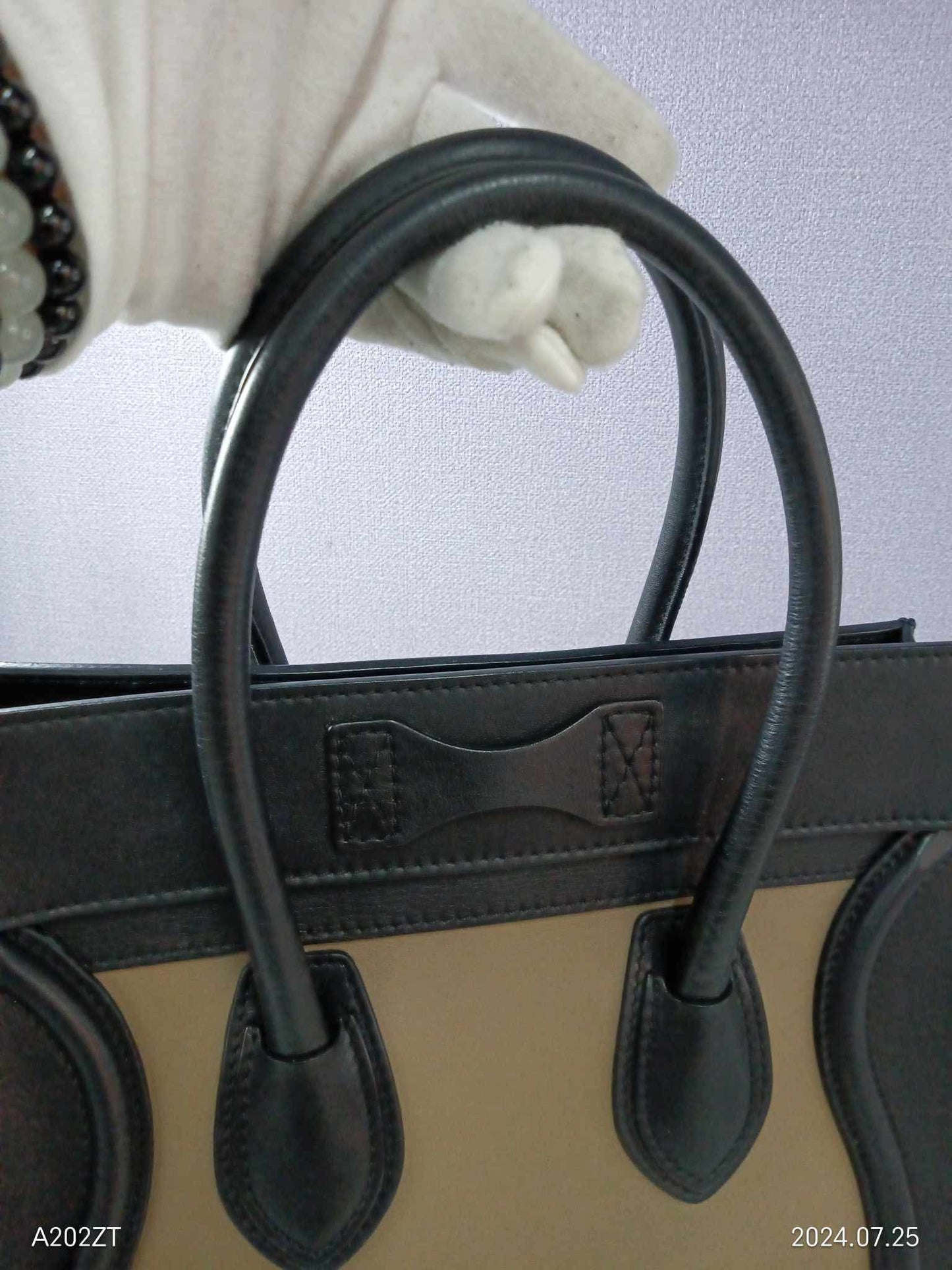 CELINE Micro Luggage Shopper Tote