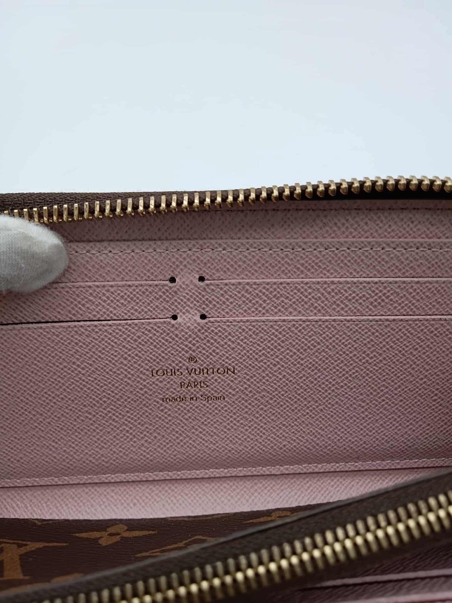 LOUIS VUITTON Monogram Clemence Wallet