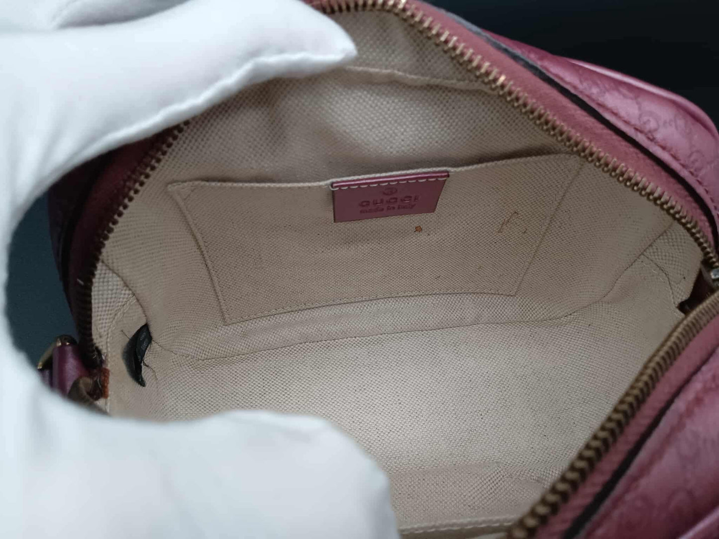 GUCCI Guccissima Sling Bag