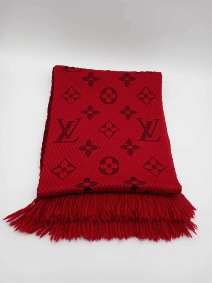 LOUIS VUITTON Logomania scarf