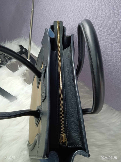 CELINE Micro Luggage Shopper Tote