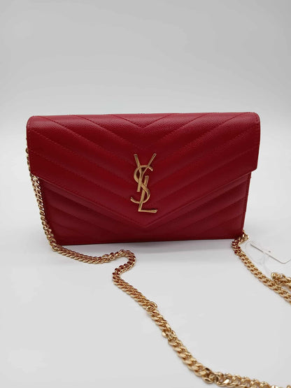 YSL Grained Calfskin WOC