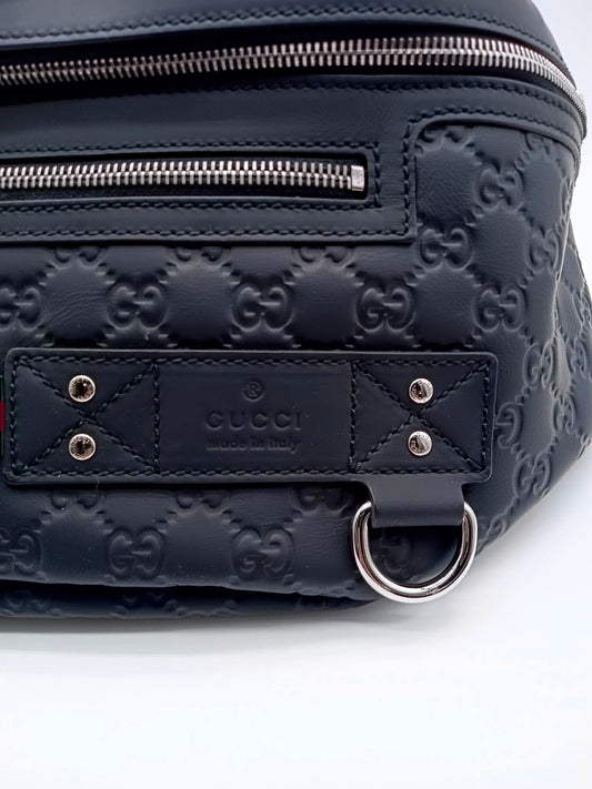 GUCCI Guccissima Web Belt Bag
