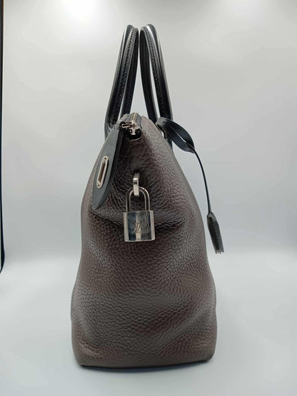 LOUIS VUITTON Bicolor Taurillon Cuir Soft Lockit PM