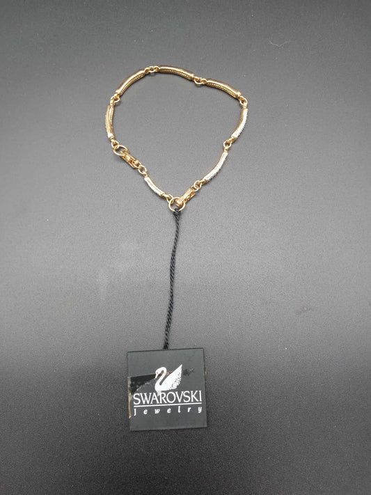 SWAROVSKI Crystal Gold Tone Bracelet