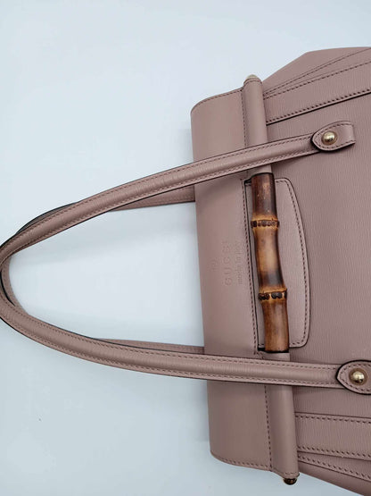 GUCCI Bamboo Bullet Top Handle Bag